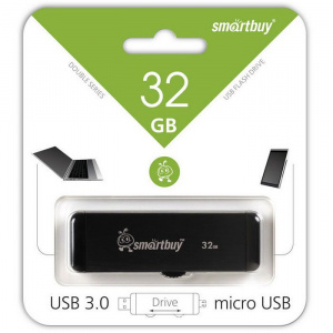    SmartBuy Double 32Gb USB 3.0 Black - 