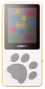    Digma S3 4Gb, white/orange - 