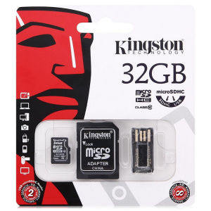     Kingston microSDHC 32Gb, Mobility Kit - 