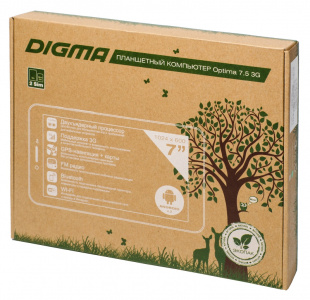  Digma Optima 7.5 3G (TT7050MG) Dark Brown