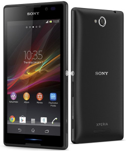    Sony 2305 Xperia C , Black - 