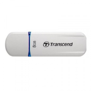    Transcend JetFlash 620 8Gb, White/Blue - 