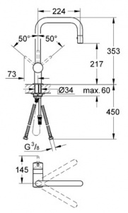  Grohe Minta 32322000