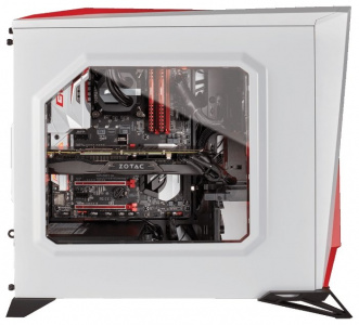    Corsair Carbide Series Spec-Alpha White/Red