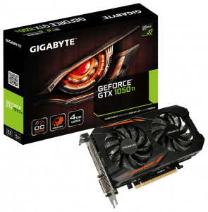  GIGABYTE GeForce GTX 1050 Ti 1316Mhz 4096Mb