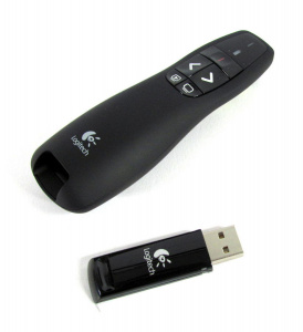   Logitech Wireless Presenter R400 USB Black - 