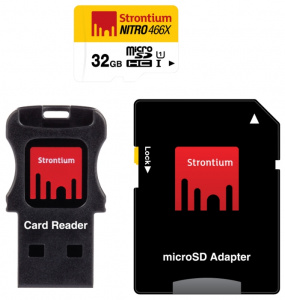     STRONTIUM NITRO microSDHC 32Gb class10 - 