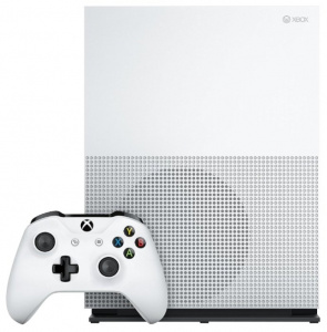   Microsoft Xbox One S  500 , white