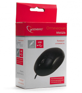   Gembird MUSOPTI9-901U, USB, Black - 