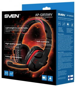    Sven AP-G855MV Black-Red - 