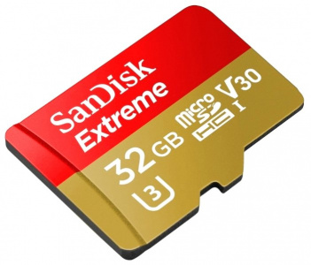     SanDisk Extreme microSDHC Class 10 UHS Class 3 V30 90MB/s 32GB - 