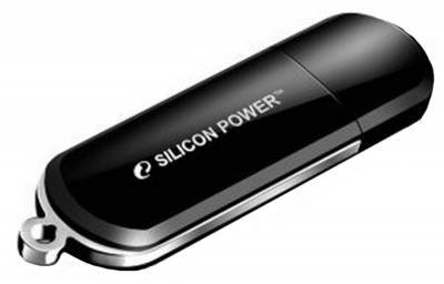    Silicon Power LuxMini 322 32Gb (SP032GBUF2322V1K) black - 