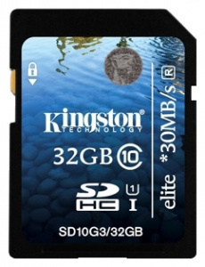     Kingston G3 Elite SDHC 32Gb - 