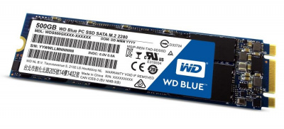SSD- Western Digital WD Blue PC SSD 500 GB