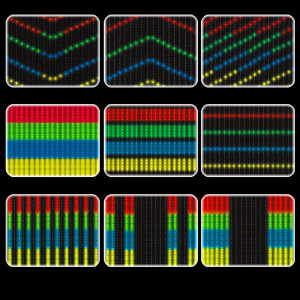     - LED, colorful - 