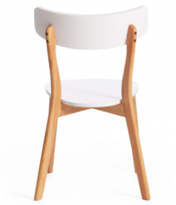  TetChair Claire, White/Natural