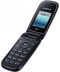     Samsung E1272, Black - 