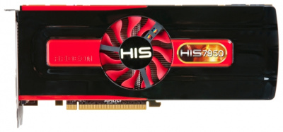  HIS Radeon HD 7950 (PCI-E 3.0, 3Gb GDDR5, DVI-I + HDMI + 2x miniDP)