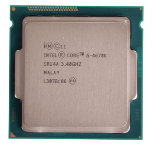  Intel Core i5-4670K Haswell (3400MHz, LGA1150, L3 6144Kb), OEM