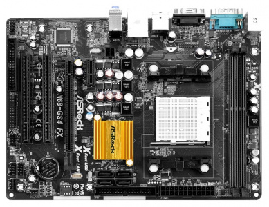   ASRock N68-GS4 FX (mATX, AM3+, GeForce 7025, DDR3, IDE + SATA-II, USB2.0, LAN1000, COM, D-Sub)