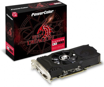  PowerColor RX 560 AXRX 560 2GBD5-DHAV2 2Gb