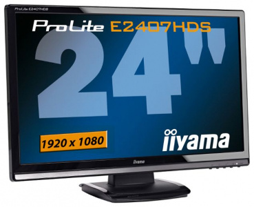    Iiyama ProLite E2407HDSD-1 Black - 