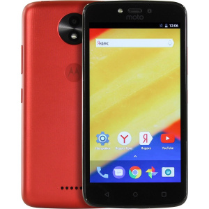    Motorola Moto C Plus 16/1Gb red - 