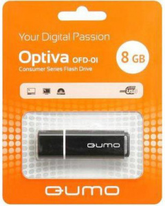   Qumo Optiva OFD-01 8Gb, Black (RTL) - 