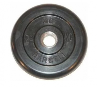      MB Barbell MB-PltB51-2,5, black - 