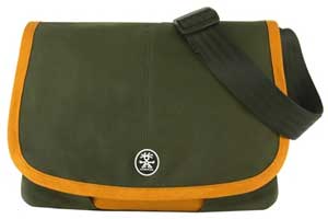  Crumpler Boomer M 13.3" Black Olive-Golden Orange