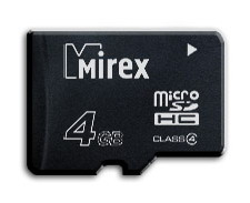     Mirex microSDHC Class 4 4GB - 
