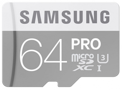     Samsung PRO microSDXC 64Gb U3 + SD- - 