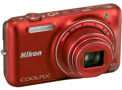   Nikon CoolPix S6600, Red - 