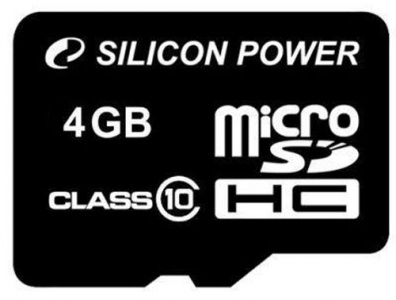     Silicon Power microSDHC 4Gb - 