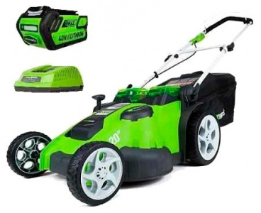     Greenworks G40LM49DBK3 TwinForce - 