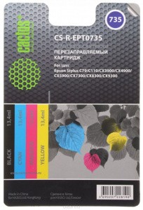      Cactus CS-R-EPT0735, Black/Cyan/Magenta/Yellow - 