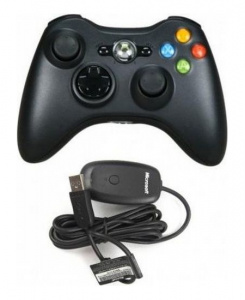    Microsoft Xbox 360 Wireless Controller for Windows, Black - 