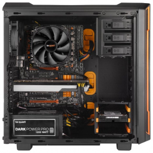    Be Quiet Silent Base 600 Window Black+Orange