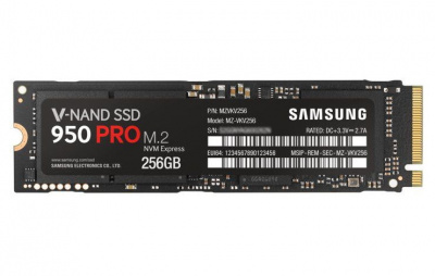 SSD- Samsung 950 Pro 256  (M.2 2280)