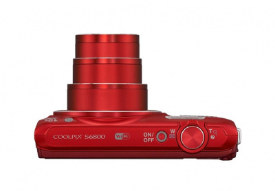    Nikon CoolPix S6800, Red - 