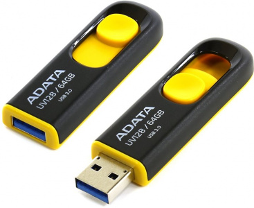    Adata DashDrive UV128 64GB yellow - 