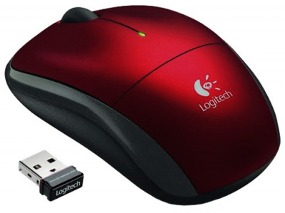   Logitech M215 Dark Red - 