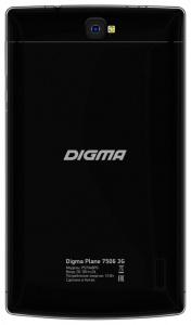  Digma Plane 7506 3G, Black