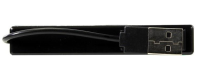   USB- 5bites HB24-204BK (4x USB 2.0, ), Black - 