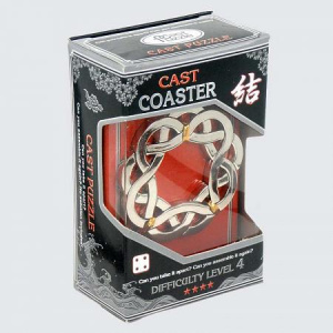  Hanayama /Cast Puzzle Coaster ,  8 