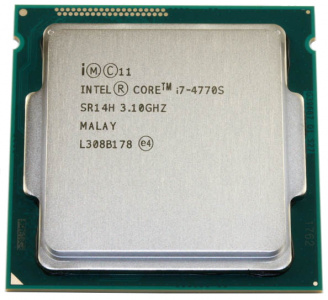  Intel Core i7-4770S Haswell (3100MHz, LGA1150, L3 8192Kb) OEM