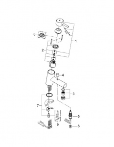  Grohe 32701001 Concetto (  ),  (32701001)