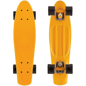    Y-Scoo Fishskateboard 22 (401-Y) yellow, dark-purple - 