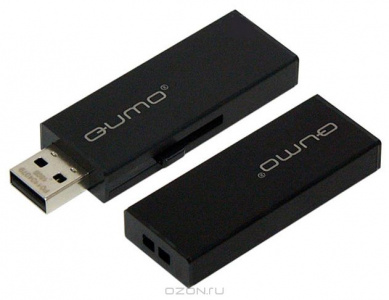    Qumo Aluminium USB 2.0 16Gb Black - 