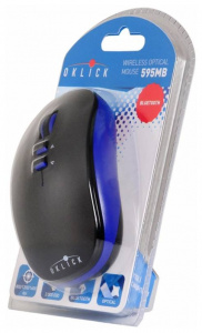   Oklick 595MB Black-Blue Bluetooth - 